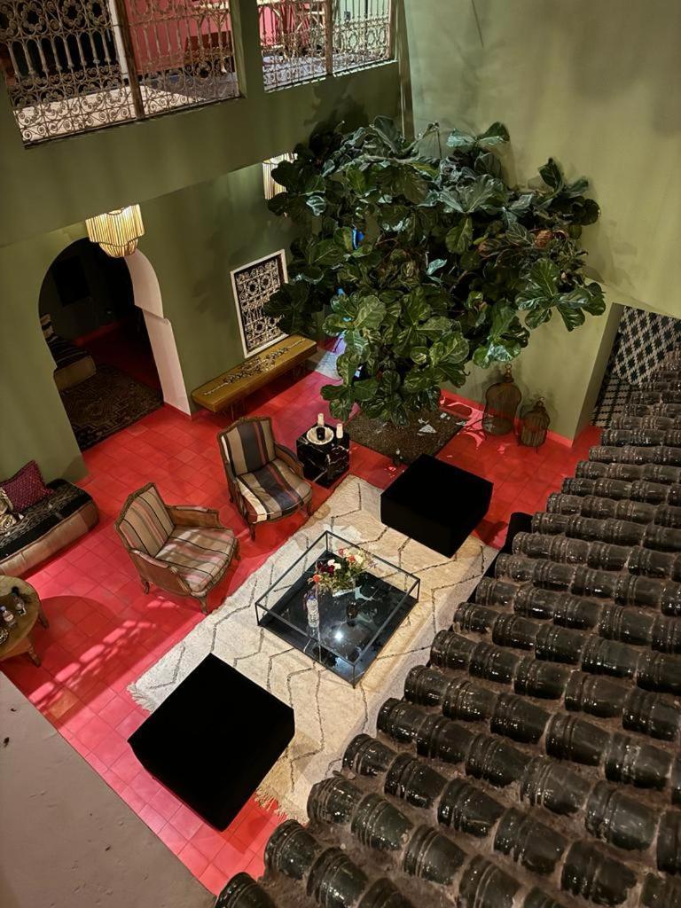 Riad Olive Privatif 4 Personnes Hotell Marrakesh Exteriör bild