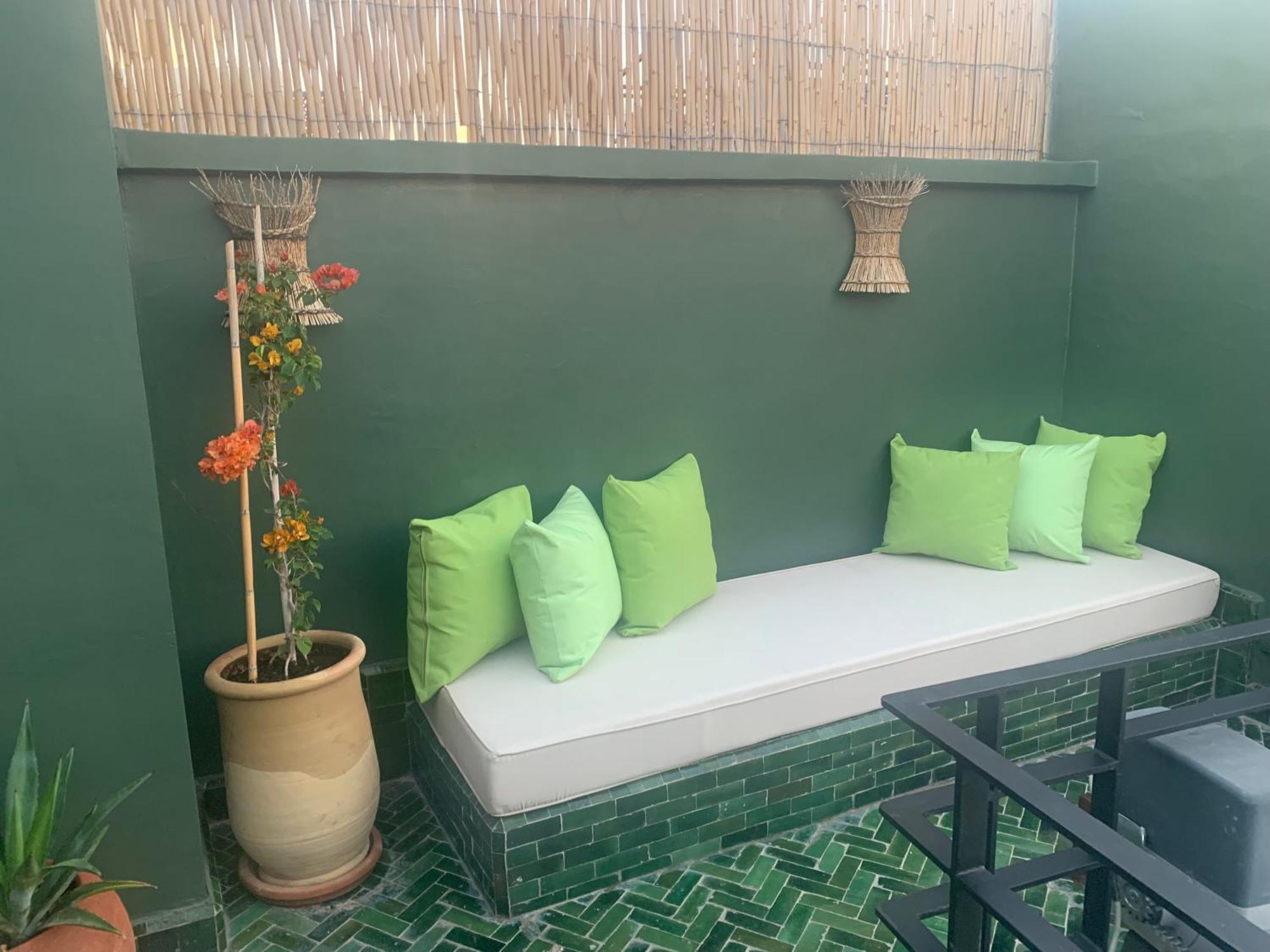 Riad Olive Privatif 4 Personnes Hotell Marrakesh Exteriör bild